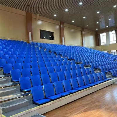 전면 플랩 개폐식 관람석 좌석